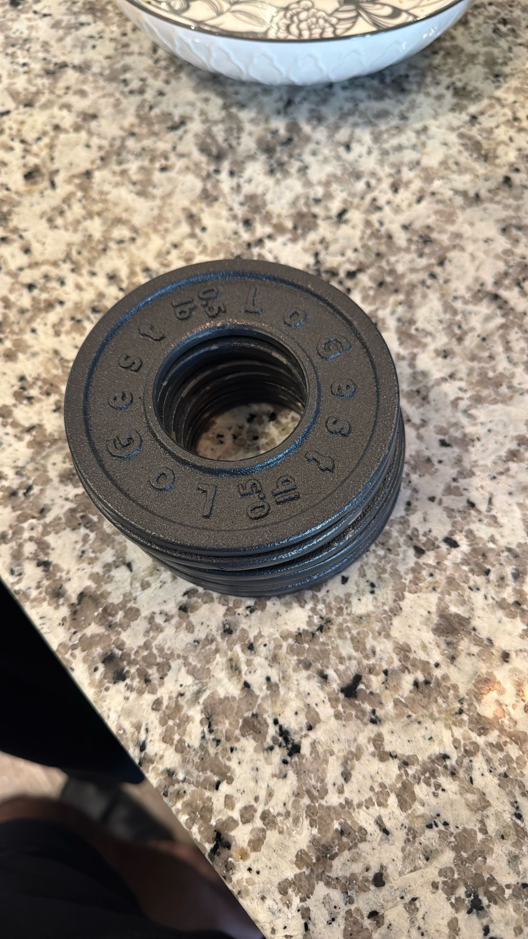 Micro Barbell Plates, 4lbs Worth Of 0.5 Micro Plates