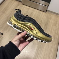 Nike Airmax 97 Black And Gold