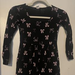 Black& Pink Girl Dress