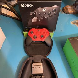 Red Xbox Elite Series 2 Controller With Upgrades!