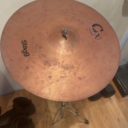 Stagg 16” Crash Cymbal With Stand