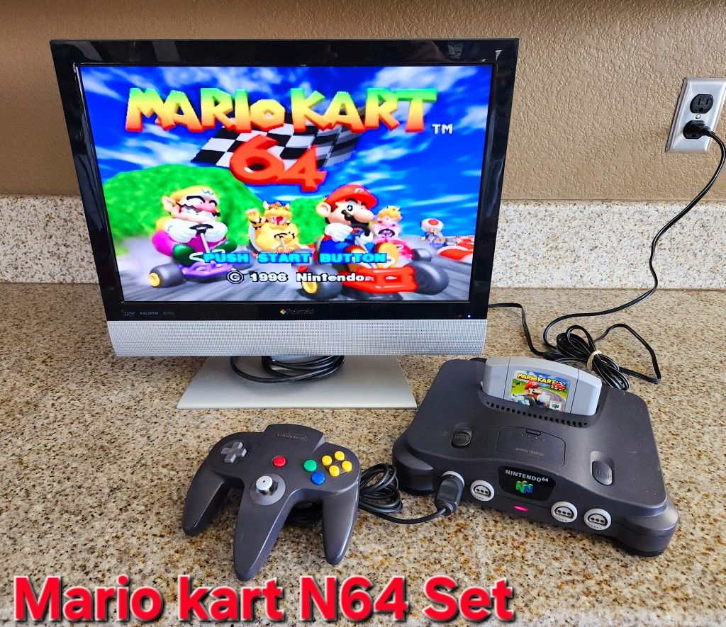Nintendo 64 / N64 sets with Games & Hdmi available (Read The Description Plz)