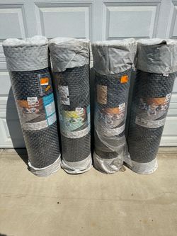 AlinO DamPro Flooring Underlayment Rolls – Lot of 4