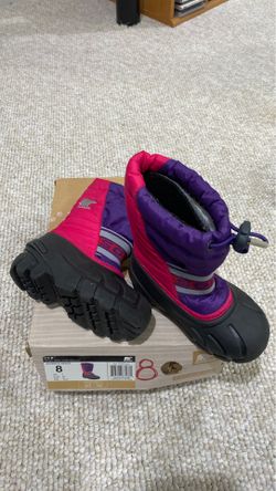 Sorel Children’s Snow Boots Size 8