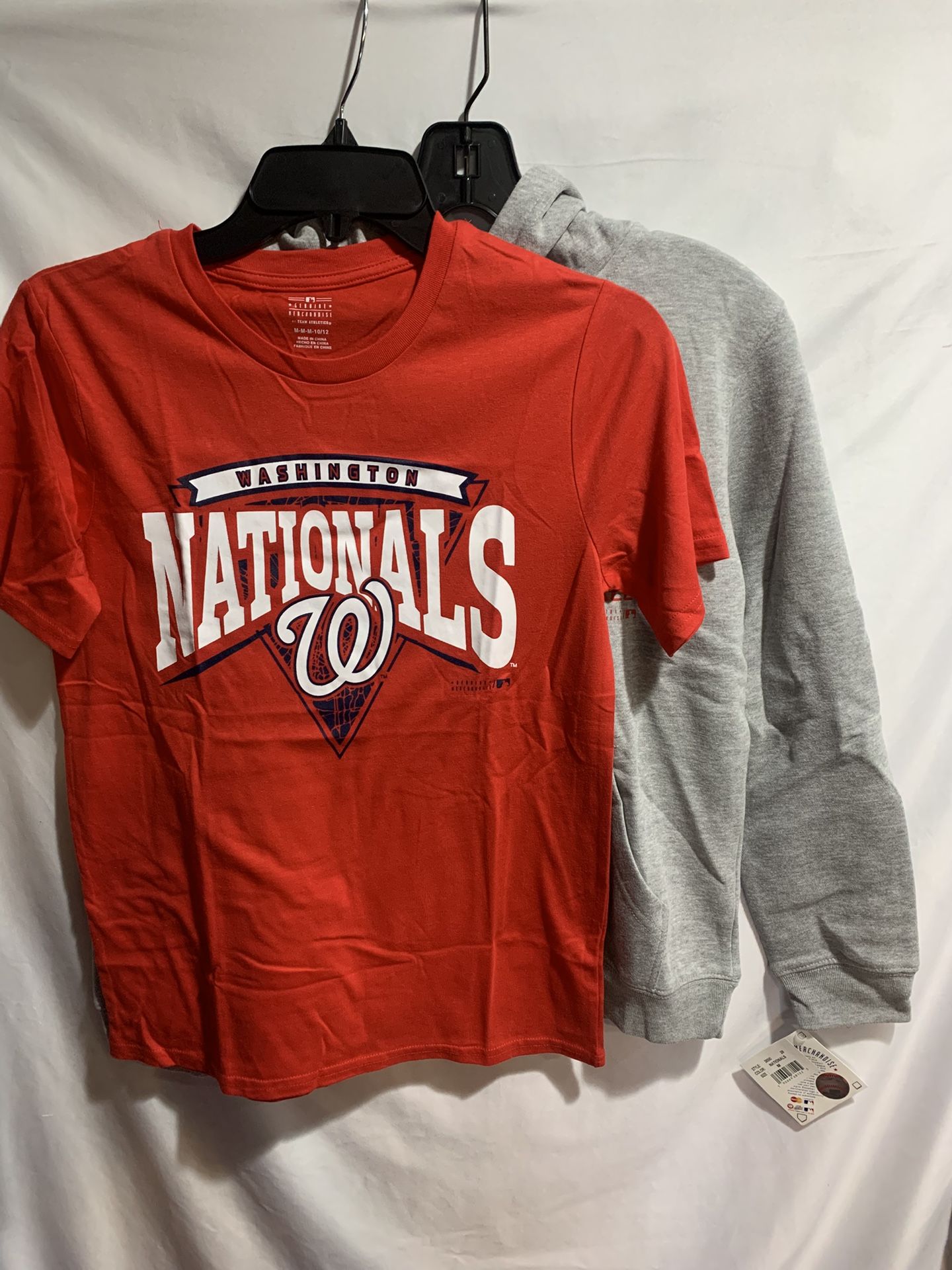 Youth Washington Nationals Hoodie & Tshirt