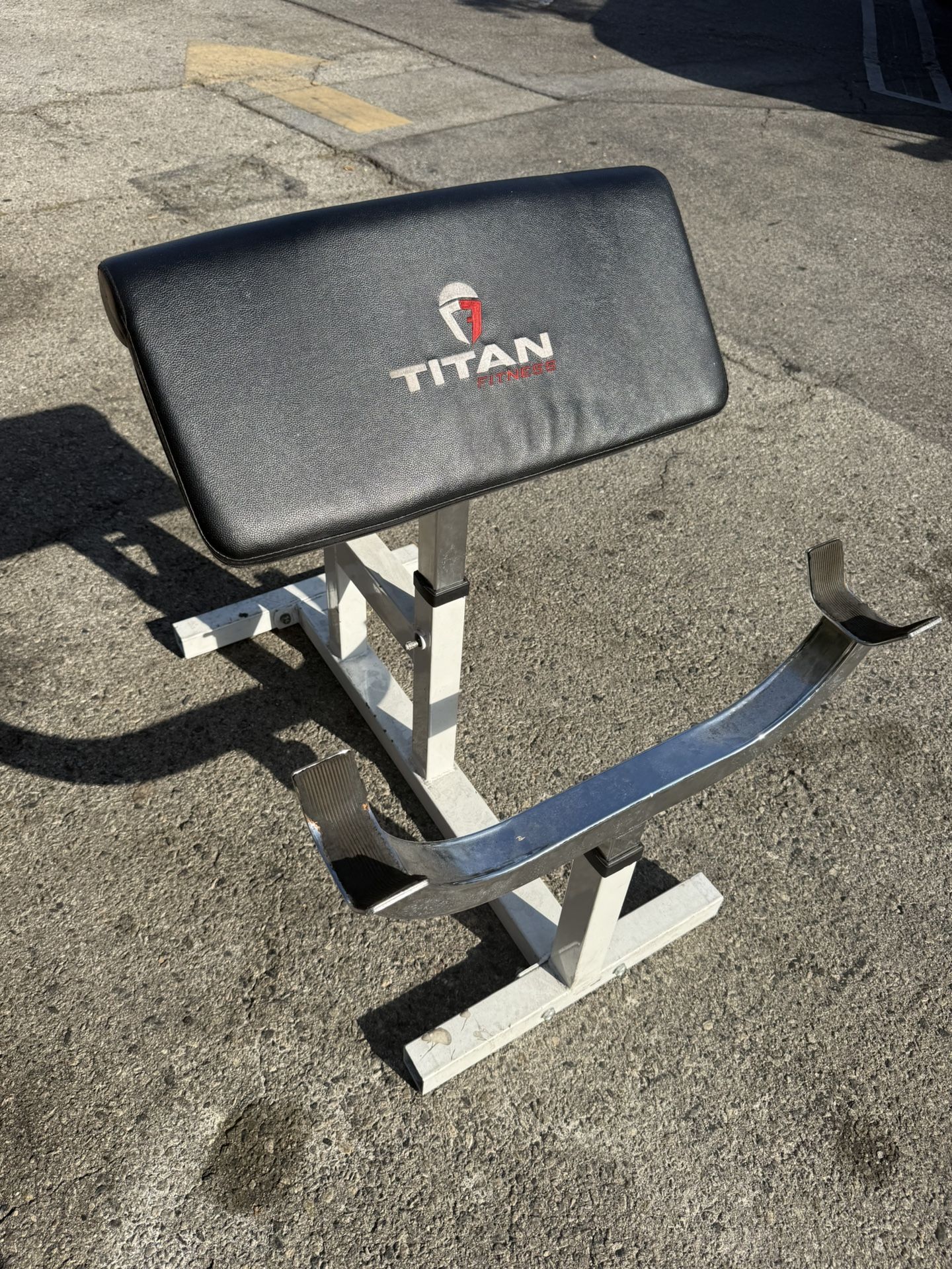 Preacher Curl Bar