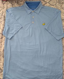 Master's Tech Augusta National Men's Golf Shirt Size XL