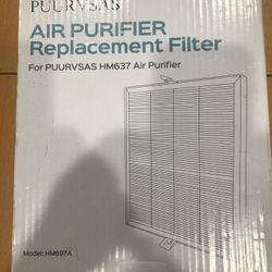 Purifier air purifier replacement filter HM637