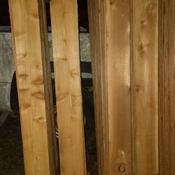 Picket de cedro rojo