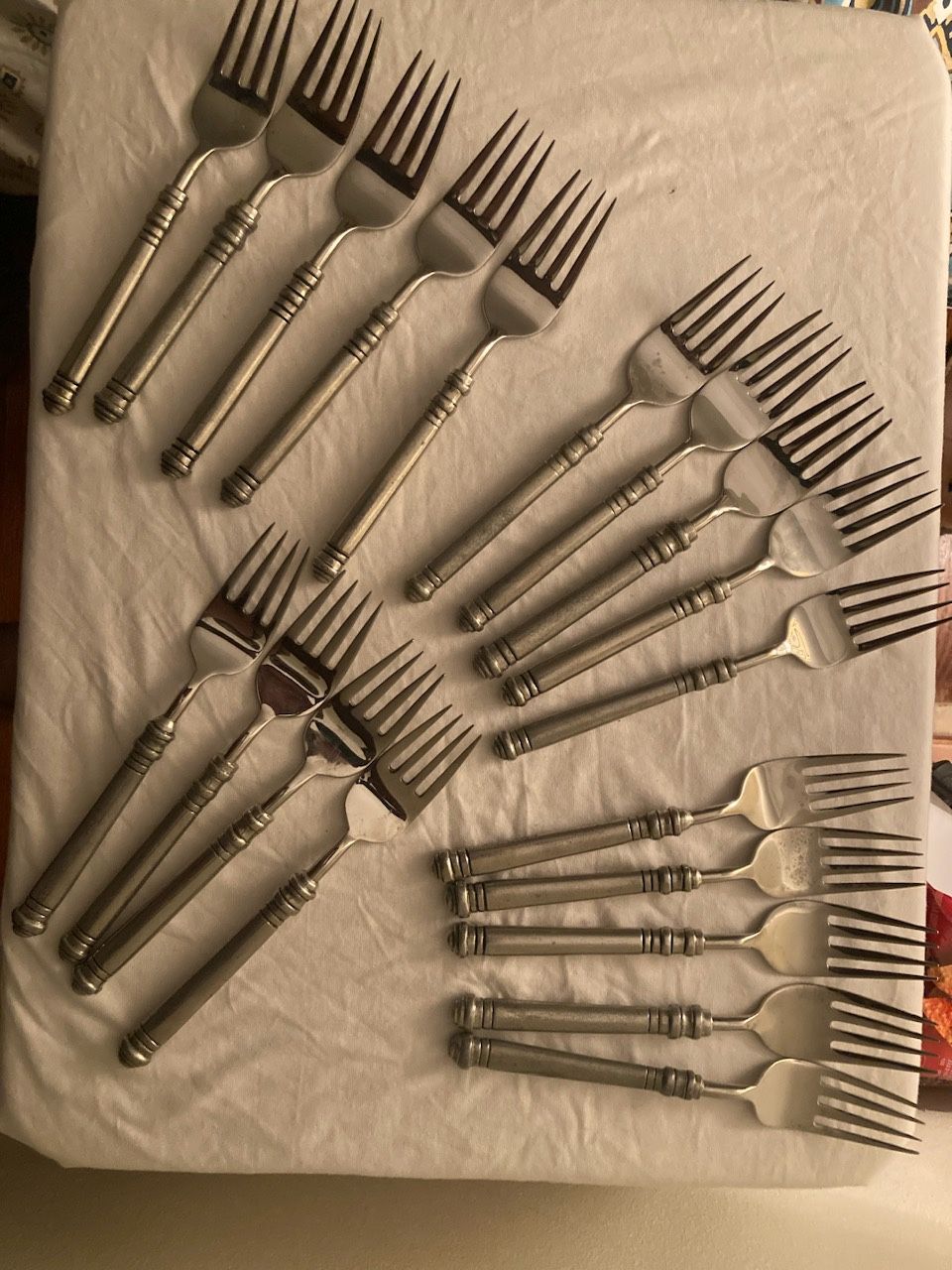 Luxury Vintage Flatware Available (Pewter)