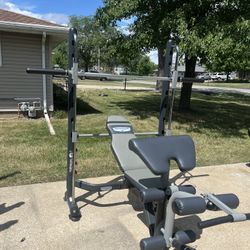 Olympic Weight Bench /smith Machine 