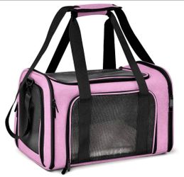 Henkelion Pet Carrier for Small Medium Cats Dogs Puppies up to 15 Lbs,