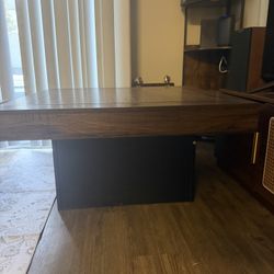 34.5 Inch Square Coffee Table From Amazon
