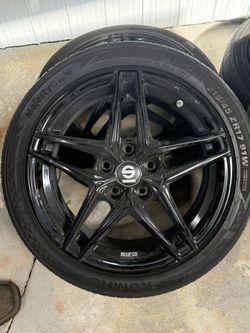 17in Brand New Tired And Used Rims