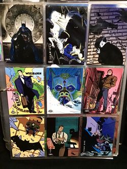 1994 Skybox Batman Saga of the Dark Knight Cards ~ 100-Card Set 