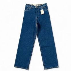 Levi’s women’s blue Riveted Ribcage Straight Ankle Jeans