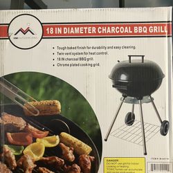 Charcoal BBQ Grill 