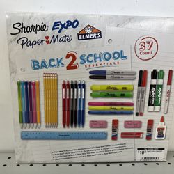 Elmer’s Sharpie Expo Paper Mate Back 2 School Essentials 37 Ct