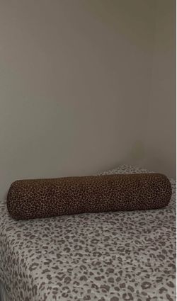 cheetah print pillow