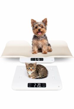 Greater Goods Bascula Digital para Mascotas, Pesa con Precisión a tu Gatito, Conejo o Cachorro con un Algoritmo a Prueba de Movimientos, Gran Opción c