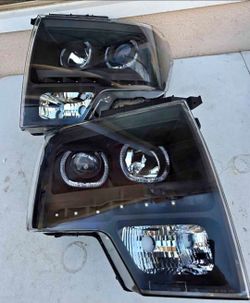 09-14 Ford F-150 Headlights Faros Calaveras Micas Luces Lamps