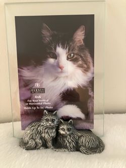 Cat Picture Frame 4x6