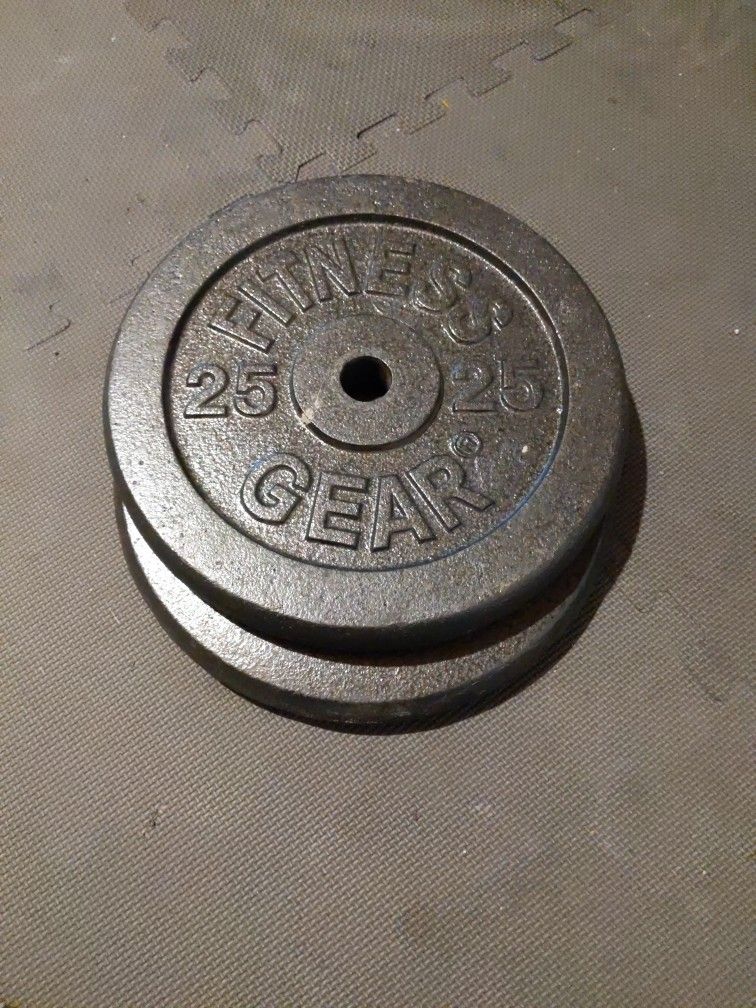 25 lb 1" Weight Plates