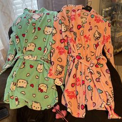 Hello Kitty Robes Pink Is M & Other Is X Large (Price Is Firm) MORE In Profile 🥰 $30 EACH 