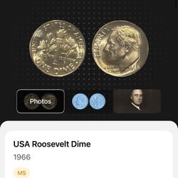 MS 1966 - USA Roosevelt Dime