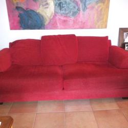 Red Couch 🛋, Sofá ,mueble Para Tu Uso En Casa O Tu Negocio 