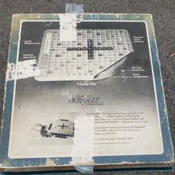 Vintage Scrabble Board Game