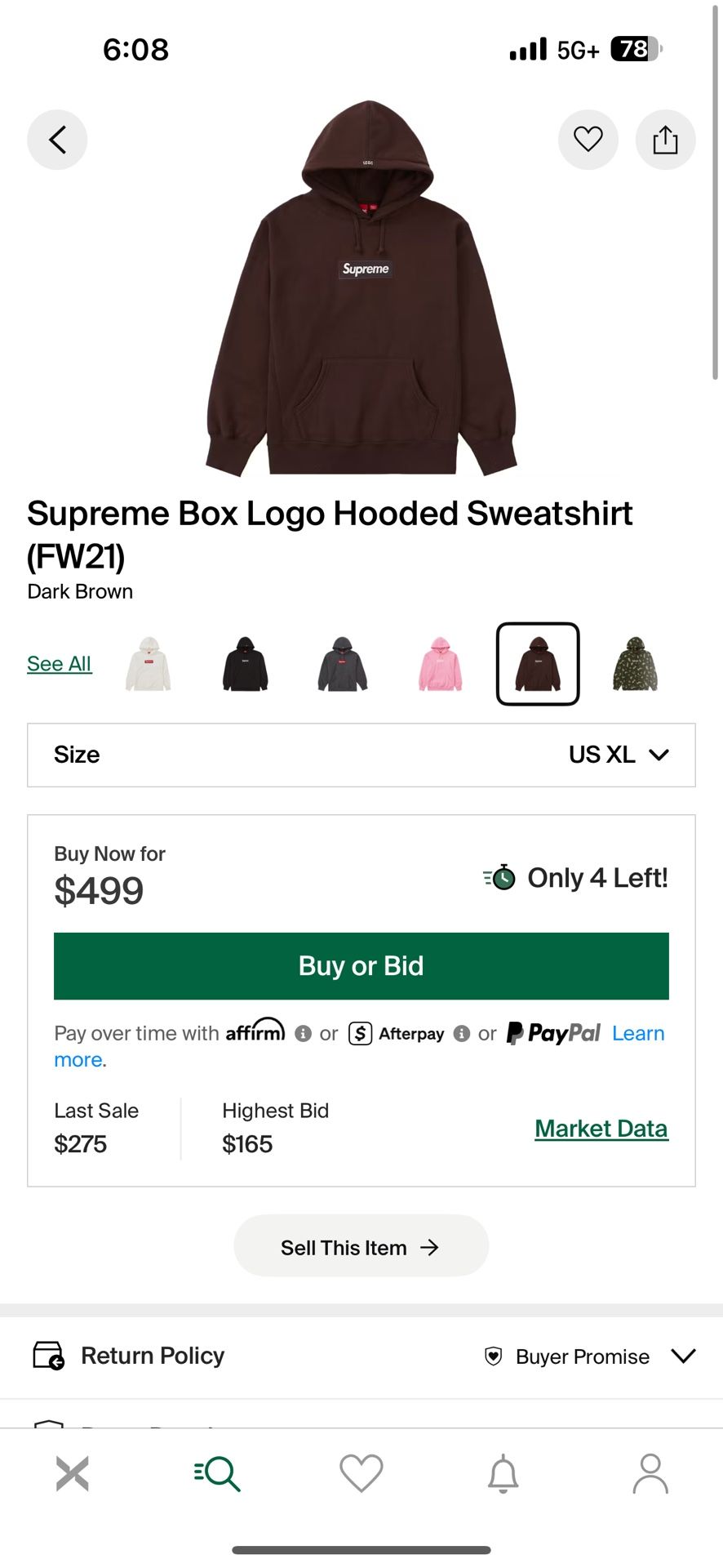Supreme Hoodie