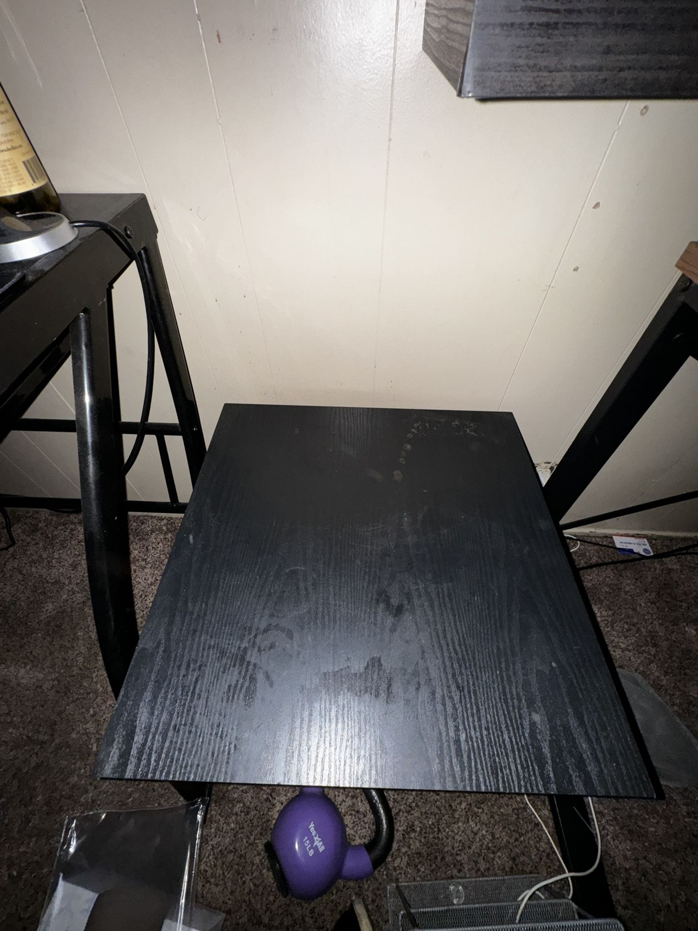 Small Black Table