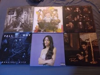6 Used Vinyl For $60