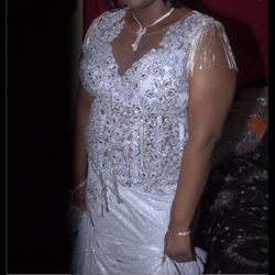 Prom Dress/ Wedding Dress/L/xL