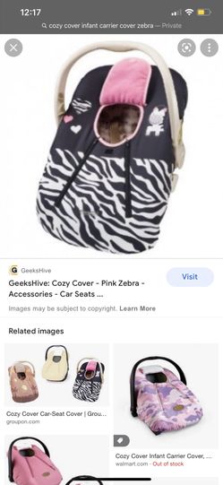 Cozy Cover Infant Car Seat Cover