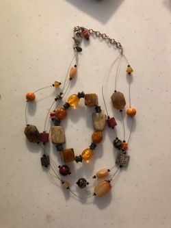 Necklace and bracelet Chico’s