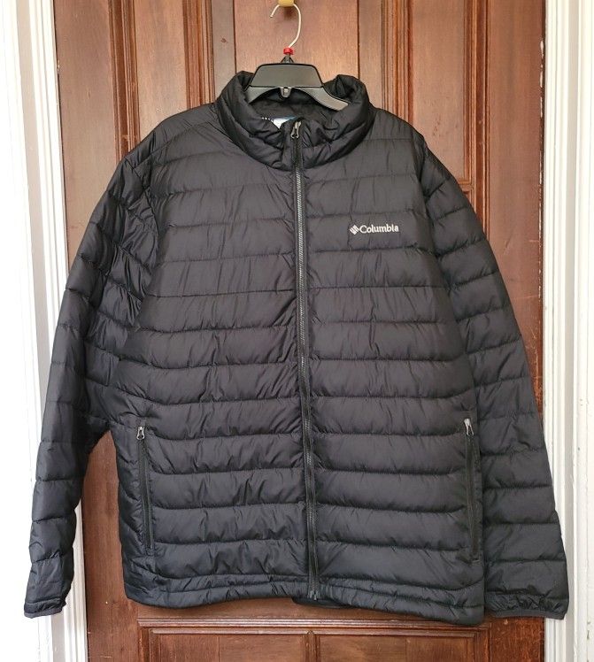 Columbia Men's Black Thermal Coil Jacket Size XXL