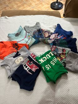 12-pack 100/ cotton summer t-shirts boys size -3T