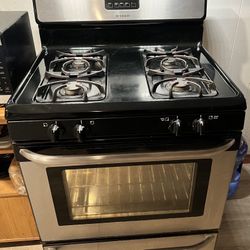 Stove, Microwave, Dishwasher 