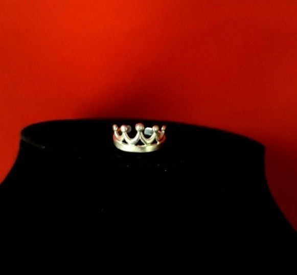 Royal Crown Toe Ring STERLING SILVER