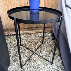 IKEA Metal Side Table 