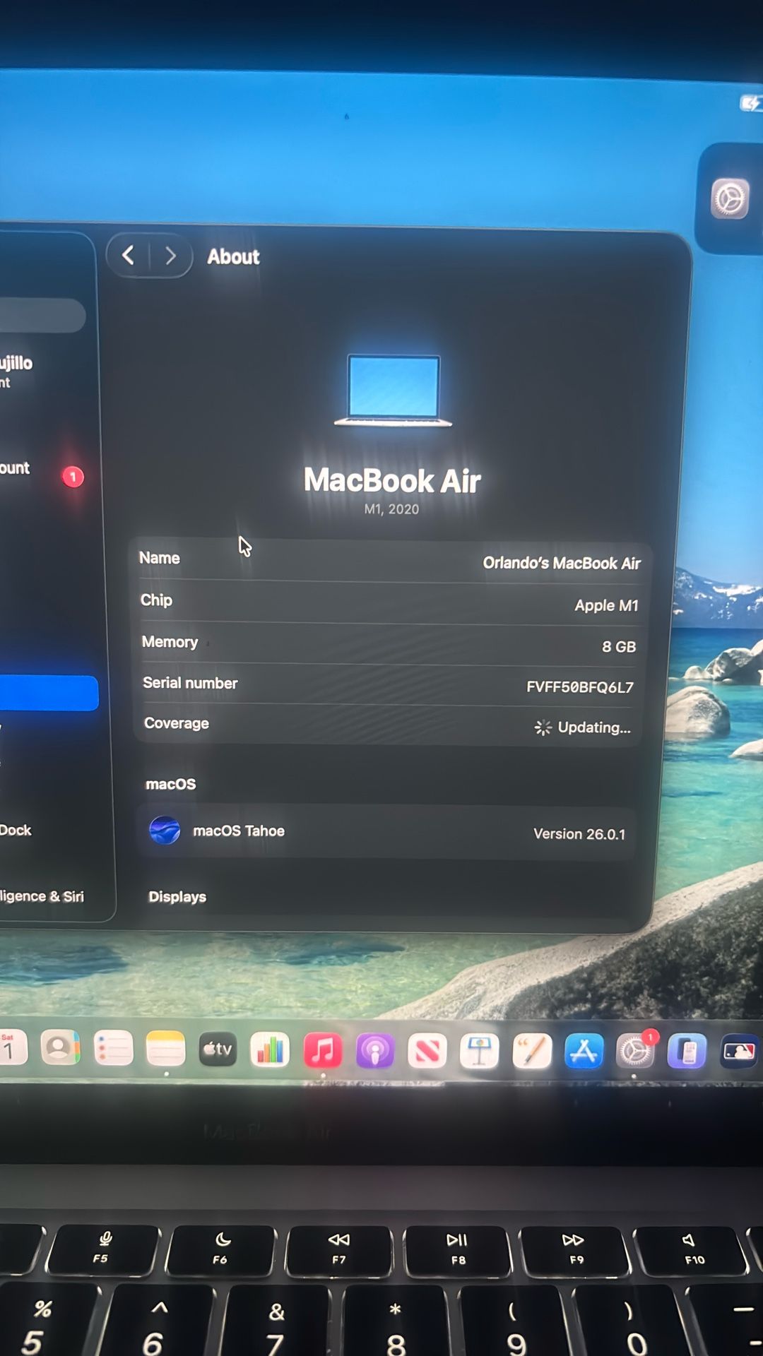 Mac Book Air 2020 M1