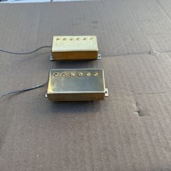 Gibson USA 498T 490R Gold Pickup Set