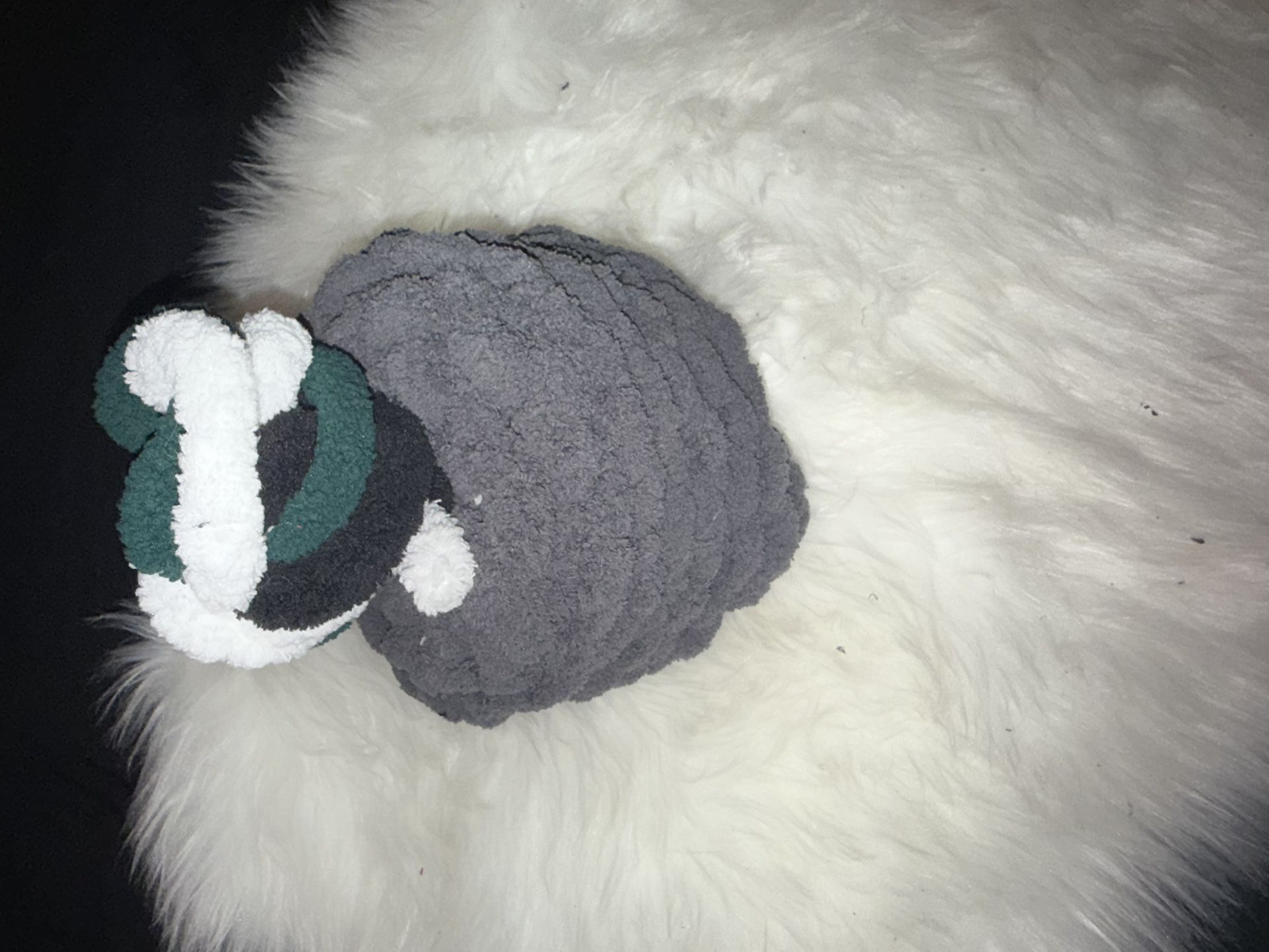 Eagles inspired crochet Handmade Bag And Hat set