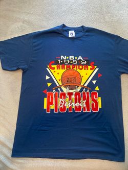 Detroit Pistons 1989 NBA Champions Tee Shirt