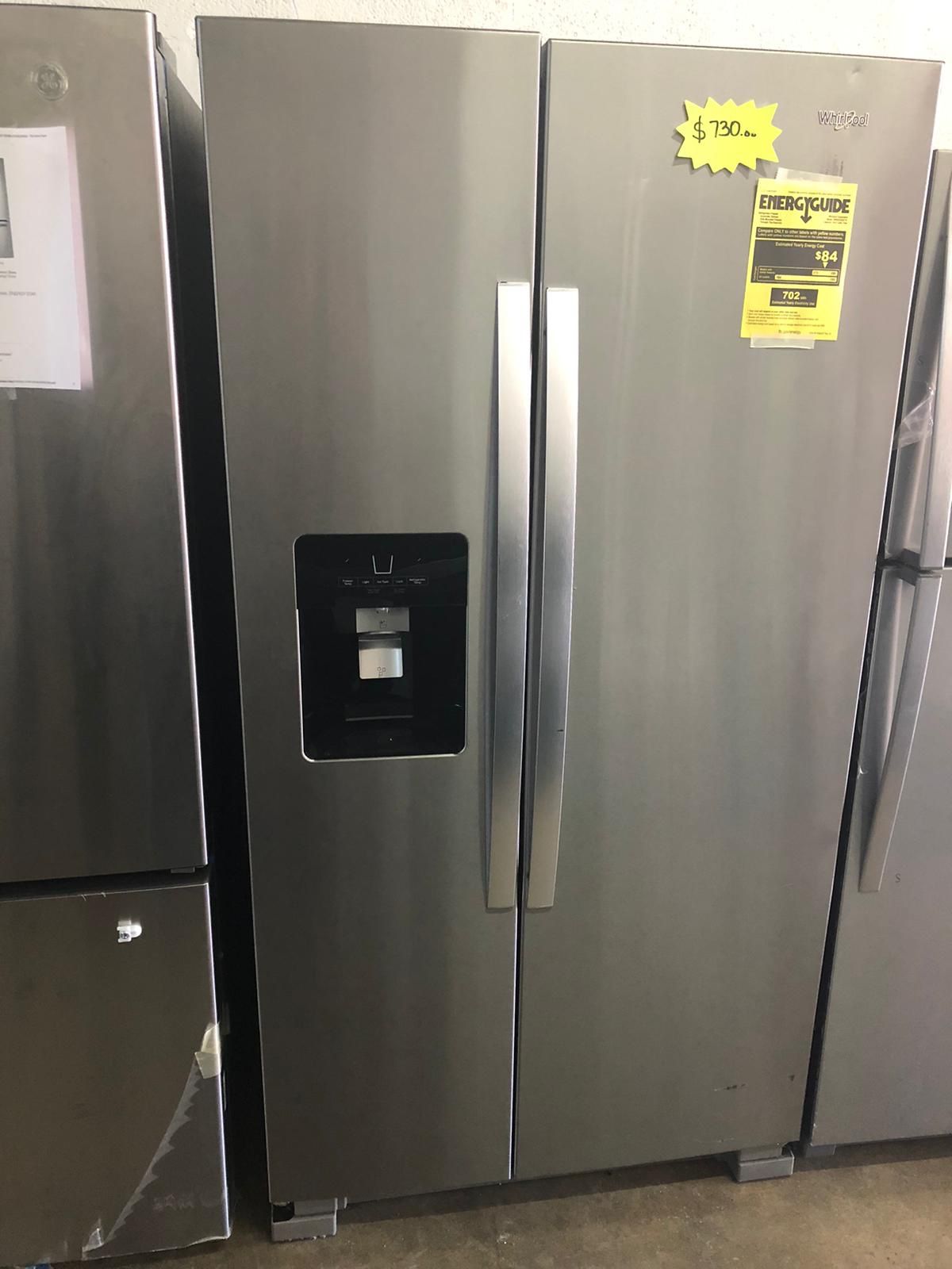 Whirlpool refrigerator 33” or 36” BRAND NEW 1 YEAR WARRANTY