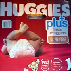 Huggies Size 1  192 Diapers 