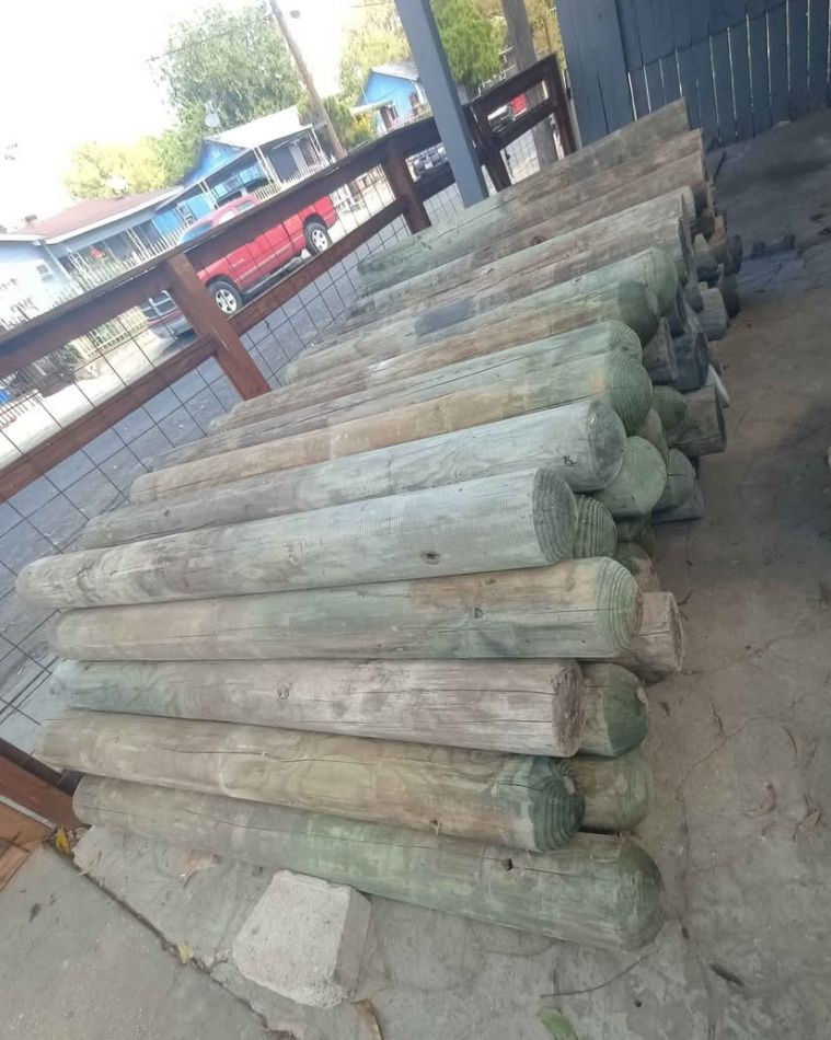 Round Post Available