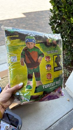 TMNT Toddler Costume, all 4 in one!